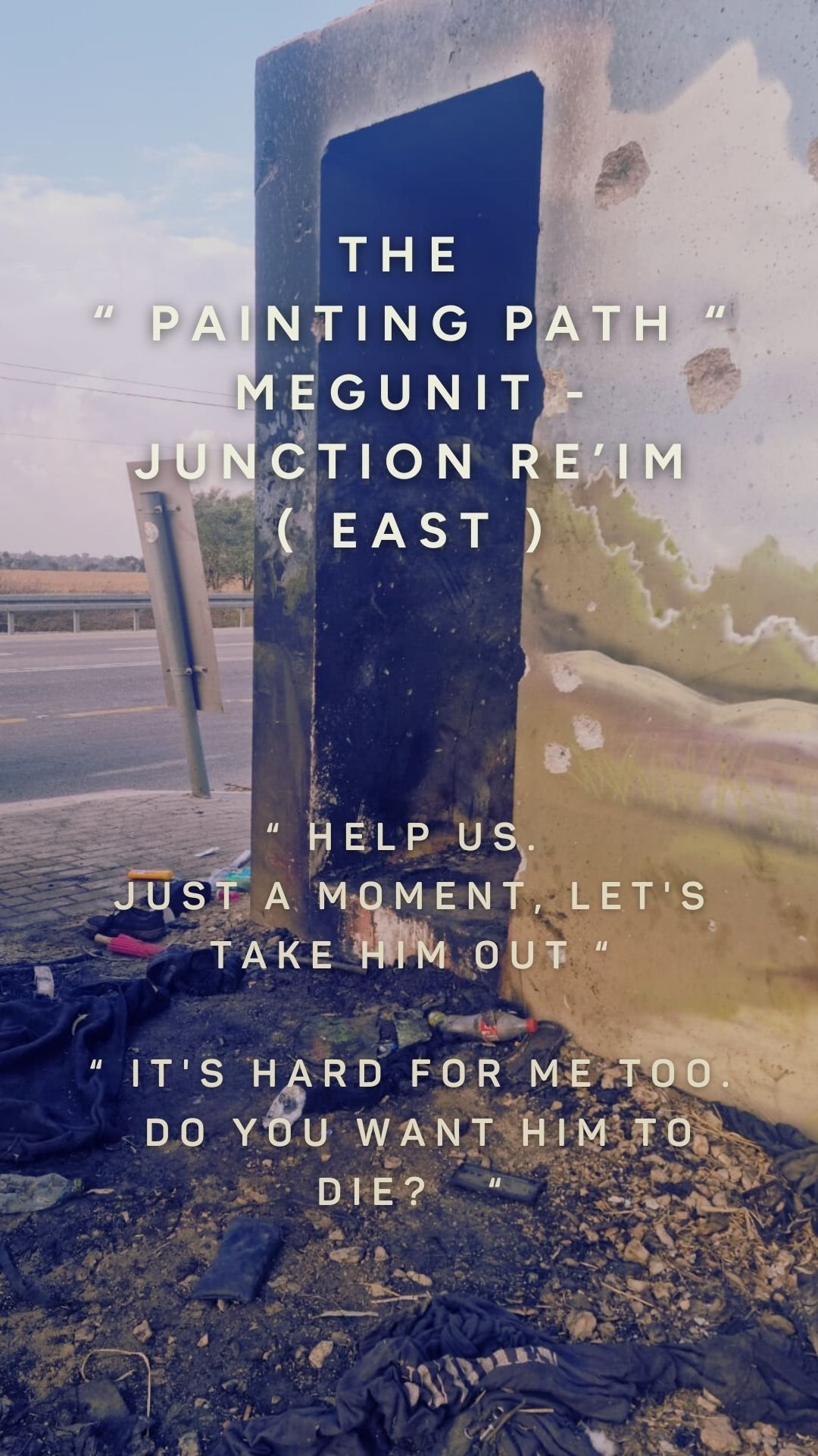 Video poster: Megunit, Painting Path shelter testimony